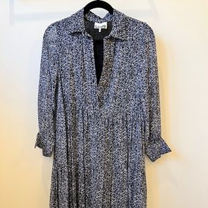 Ganni Dress with 3/4 sleeves